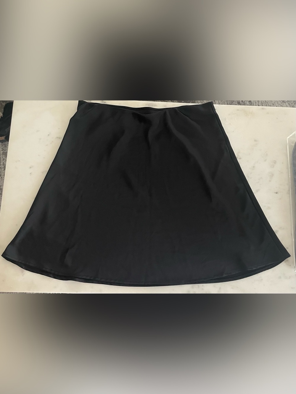 Banana Republic Black A-Line Silky Skirt